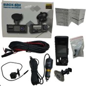 تصویر دوربین ثبت وقایع خودرو مدل 3 لنز BLACK BOX 