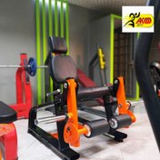 تصویر دستگاه بدنسازی جلو پا وزنه آزاد آسمان فیتنس 