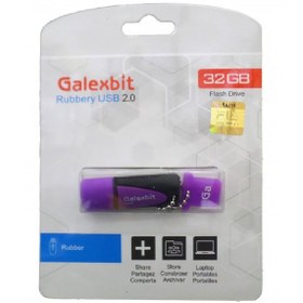 تصویر فلش مموری گلکسبیت مدل Rubbery ظرفیت 32 گیگابایت Galexbit Rubbery 32GB USB 2.0 Flash Memory