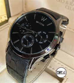 تصویر واتسون مردانه بند چرمی watson leather band men