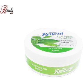 تصویر کرم مرطوب کننده رینوزیت مدل Renuzit Tea Tree حجم 200 میلی لیتر Renuzit Tea Tree Moisturizing Cream 200ml