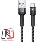 تصویر کابل تبدیل USB به TYPE-C ریمکس مدل RC-124a به طول 1 متر 