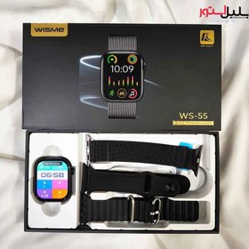 تصویر ساعت هوشمند طرح اپل واچ مدل WS-55 - تماس بگیرید Wisme WS-55