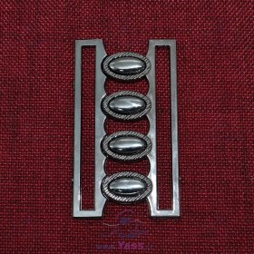 تصویر سگک جفتی دودی چشمی 