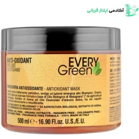 تصویر ماسک موی اوری گرین دیکسون مدل ANTI OXIDANT حجم 500 میل 