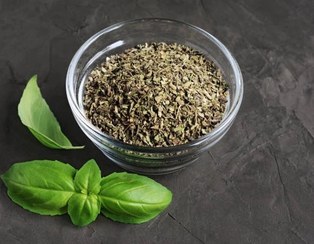 تصویر ریحان خشک - پاکت پلاستیکی / 100g / خشک نیم کوب Dried basil