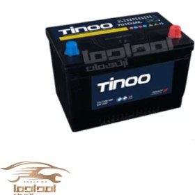 تصویر باتری 70 آمپر پایه بلند معمولی تینو ا Tinoo 70 D26 ah aco battery Tinoo 70 D26 ah aco battery
