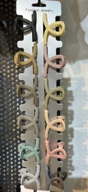 تصویر کیلیپس مو آلفا زنانه رنگ مات سایز کوچک - سبز 