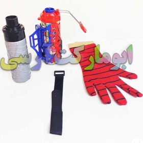 تصویر دستکش تار پرتابی اسپایدرمن 