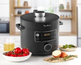 تصویر زودپز برقی 10 کاره 5 لیتری تفال مدل Tefal Turbo Cusine CE7548 