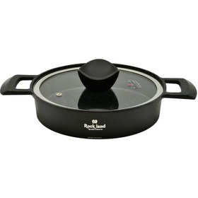 تصویر تابه دو دسته چدن راکلند سایز 20 rockland cast iron pan, size 20