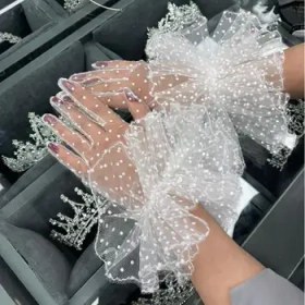 تصویر دستکش عروس 