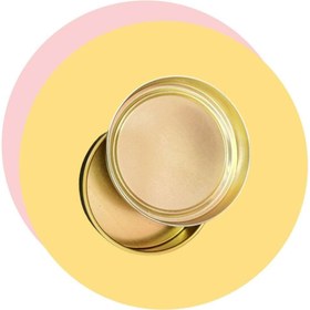 تصویر قوطی فلزی ۱٠ سانت طلایی 