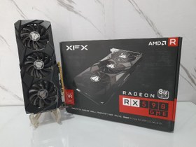 تصویر گرافیک Xfx rx590 8g 256bit ddr5 