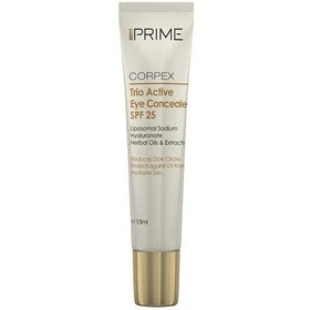 تصویر کانسیلر پریم مدل Corpex Trio Active SPF 25 حجم 15 میلی لیتر کانسیلر