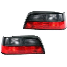 تصویر چراغ خطر طرح فابریک چپ و راست دودی اس ان تی مناسب پژو پارس ELX SNT SNTPSTBR Automotive Rear Right Lighting For Peugeot Pars ELX