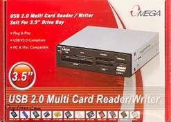 تصویر رم ریدر اینترنال داخل کیس امگا | Omega Card Reader Internal Floppy | رم ریدر اینترنال امگا 