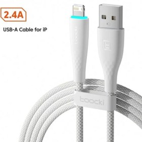 تصویر کابل فست شارژ USB به Lightning توکی Toocki مدل TQ-X14 