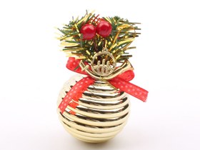 تصویر گوی تزئینی درخت کریسمس 