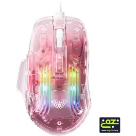 تصویر ماوس سیم دار مخصوص بازی آئولا مدل S80 AULA S80 Wired Gaming Mouse