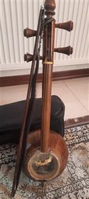 تصویر کمانچه قدیمی دست ساز 