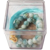 تصویر بسته هدیه مهر تربت و تسبیح مناسب جشن عبادت پسران 