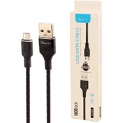 تصویر کابل میکرو یو اس بی فست شارژ Verity CB3133A 1m VERITY CB3133A 1M MICROUSB CABLE