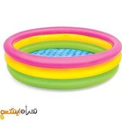 تصویر استخر بادی کودک رنگارنگ اینتکس 