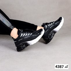 تصویر فروش فوق العاده کفش کتونی اسپرت زنانه و دخترانه رویه پختی ضدآب مدل کهکشانی 
