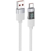 تصویر کابل تبدیل USB به Type-C بروفون مدل BU46 طول 1.2 متر 