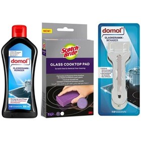 تصویر پاک‌کننده شیشه و سرامیک دومول 300 میلی‌لیتری Domol Glass and Ceramic Cleaner 300 ml