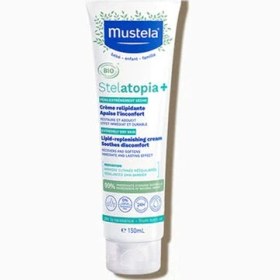 تصویر کرم مرطوب کننده صورت و بدن استلاتوپیا موستلا 150 میلی mustela 