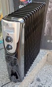 تصویر شوفاژ برقی ایوولی 13پره (فن دار)مدل EVOH- 13FW EVVOLI EVOH-13MFW HEATER fan 