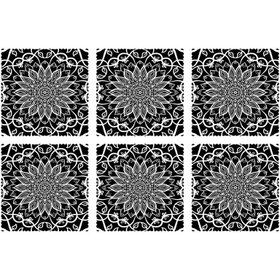 تصویر زیر لیوانی مدل C1-42501 بسته 6 عددی 