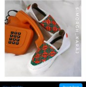 تصویر گیوه کد 28 طرح سوزن دوزی 