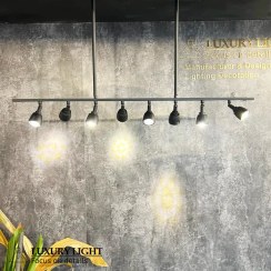 تصویر لوستر مدرن COB قابل تنظیم 