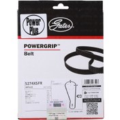 تصویر تسمه تایم اصلی 107 دندانه پراید,تیبا,شاهین,کوییک پاورگریپ (Gates) | استعلام اصالت کالا 