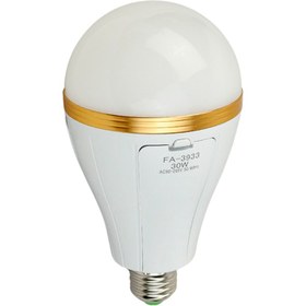 تصویر لامپ شارژی Okgo FA-3933 E27 30W ا Okgo FA-3933 E27 30W Emergency Charging Lamp Okgo FA-3933 E27 30W Emergency Charging Lamp