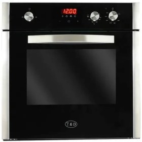 تصویر فر برقی و گازی تی اندی مدل TD 206 T&D electric and gas oven model TD 206