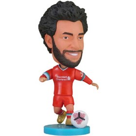 تصویر اکشن فیگور ساکروی محمد صلاح لیورپول کد 01 Mohamed Salah Liverpool SoccerWe Figure