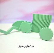 تصویر شیپ عکاسی چوبی سبز 