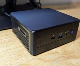 تصویر مینی کیس Intel NUC11PAH با پردازنده i7 1165G 
