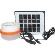 تصویر چراغ اضطراری خورشیدی با پنل مجزا مدل SL-024 