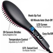 تصویر برس حرارتی بابلیس مدل st2975 صاف کننده مو - عمده بالای ۱۰ عدد ا Bybabyliss Hair Straightening Brush Bybabyliss Hair Straightening Brush