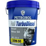 تصویر روغن موتور دیزلی پترونول فول توربو دیزل 20W50 حجم 20 لیتر Petronol Full Turbo Diesel 20W50 Diesel Oil 20 L