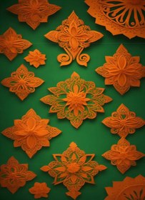 تصویر فرش پوستر صائب | کد: 9121 