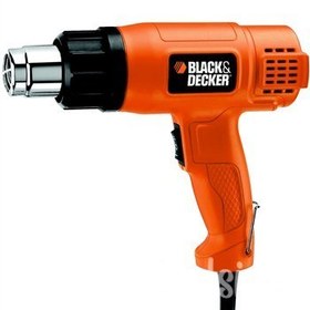 تصویر سشوار حرارتی بلک اند دکر سیم دار دو حالته 1750 وات مدل KX1650-B5 BLACK+DECKER Corded 2 Mode Heat Gun for Stripping Paint Varnishes & Adhesives 1750W KX1650-B5