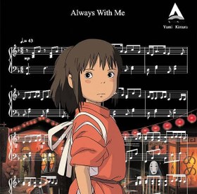 تصویر نت پیانو آهنگ Always With Me 
