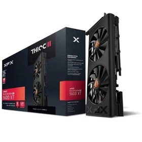 تصویر کارت گرافیک استوک ایکس اف ایکس XFX RX 5600 XT THICC ظرفیت 6 گیگابایت بدون کارتن xfx 5600 xt