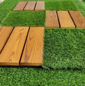 تصویر تایل چمن مصنوعی 30*30 برای مشاهده مدل‌های بیشتر و دریافت لیست قیمت ، تماس بگیرید